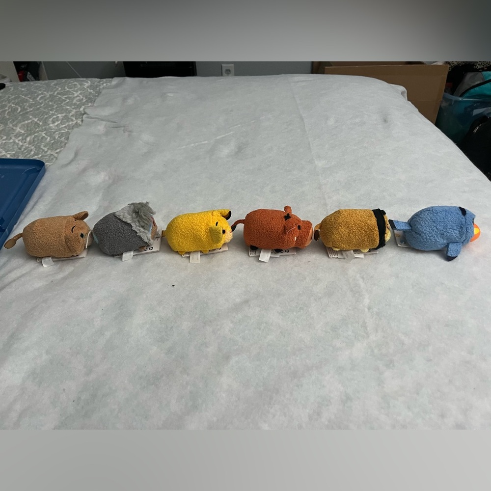Disney Tsum Tsum plush Lion King themed 6 pack - Picture 3 of 7